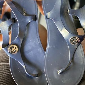 MK jelly sandals